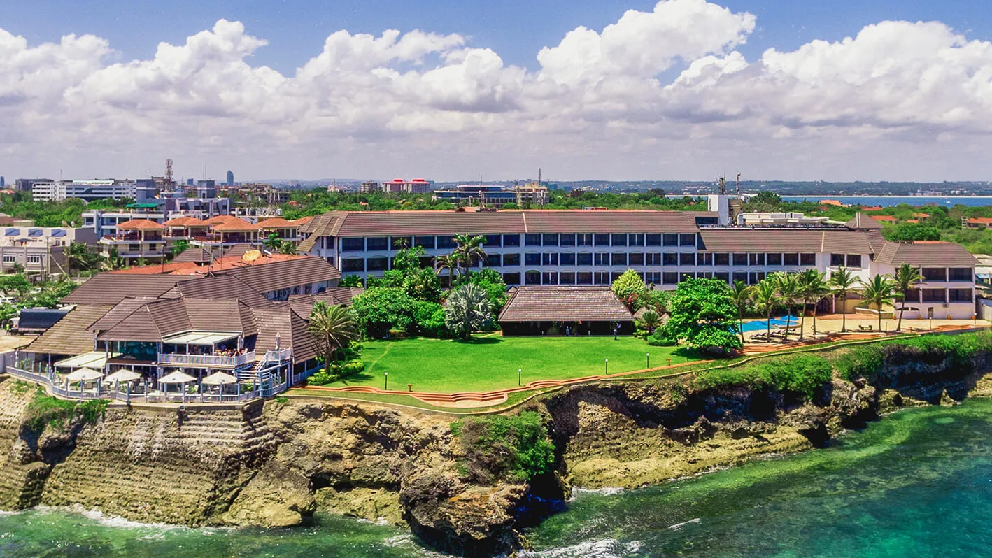 Outside view of Sea Cliff Hotel – Luxury 5-Star Hotel in Dar es Salaam with Ocean Views